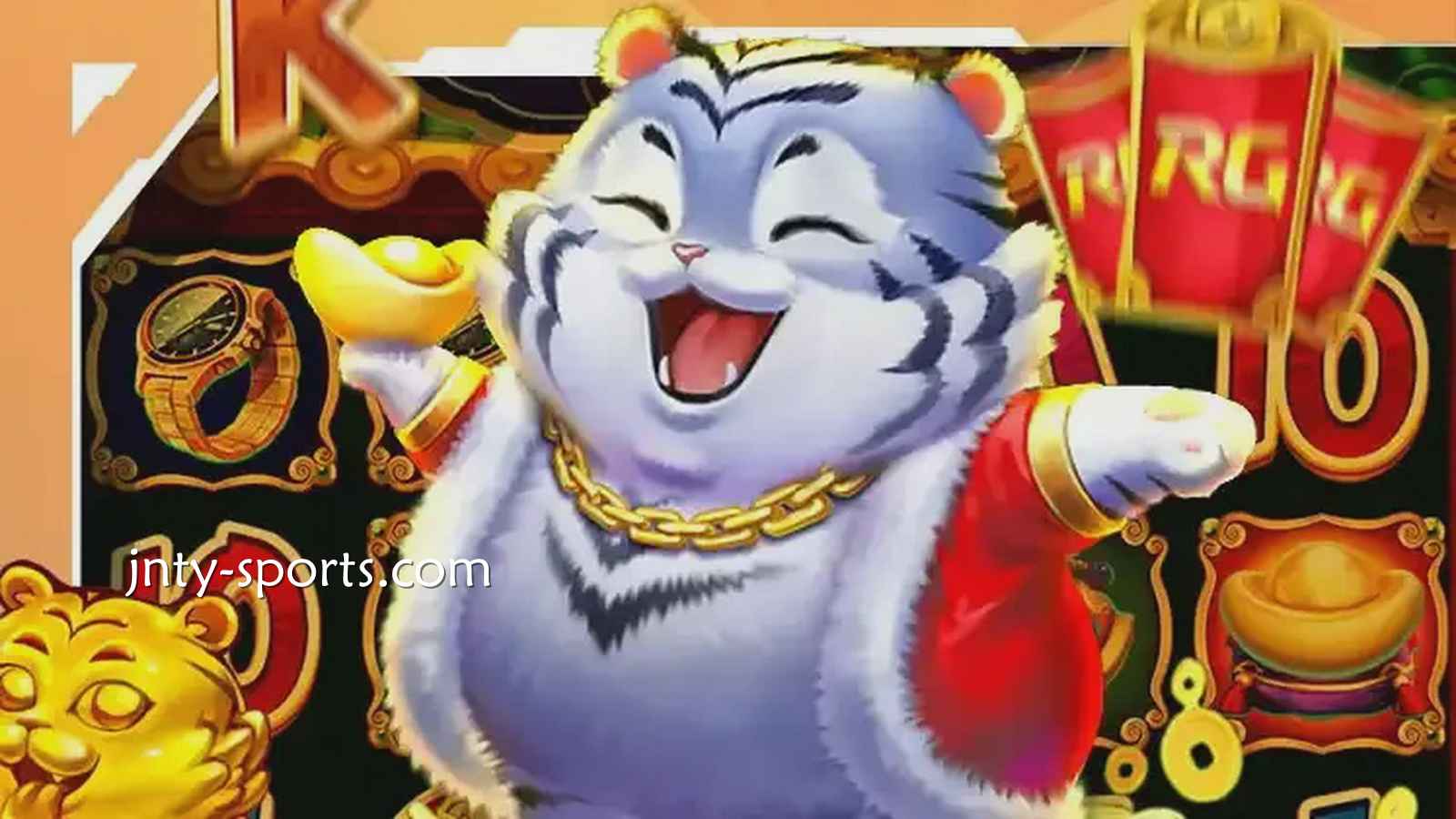 云霄体育《金虎爷》老虎机，让你有过大年发大财的喜庆感